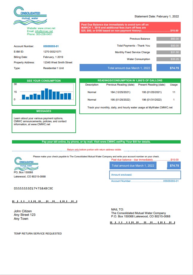  Minol USA business utility bill 
